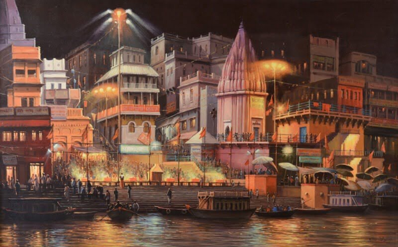 banaras painting