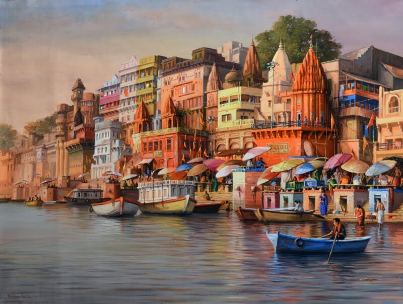 banaras painting