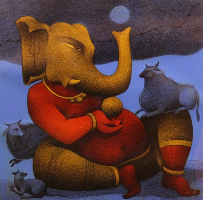 ganesha painting