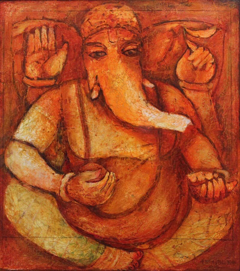 ganesha painting 2