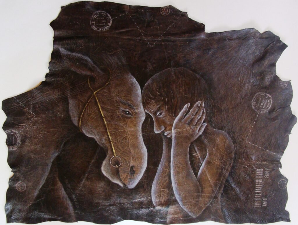 Animal Love (Leather art)