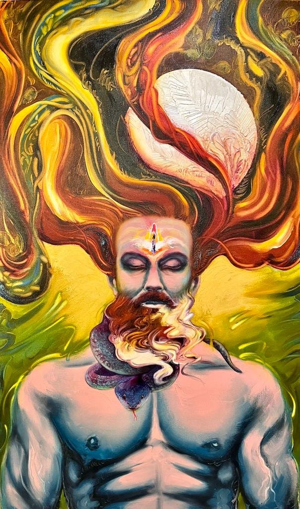 shiva painting