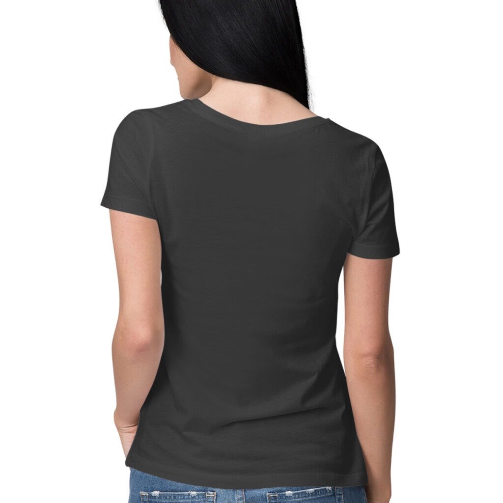 ladies black tshirt