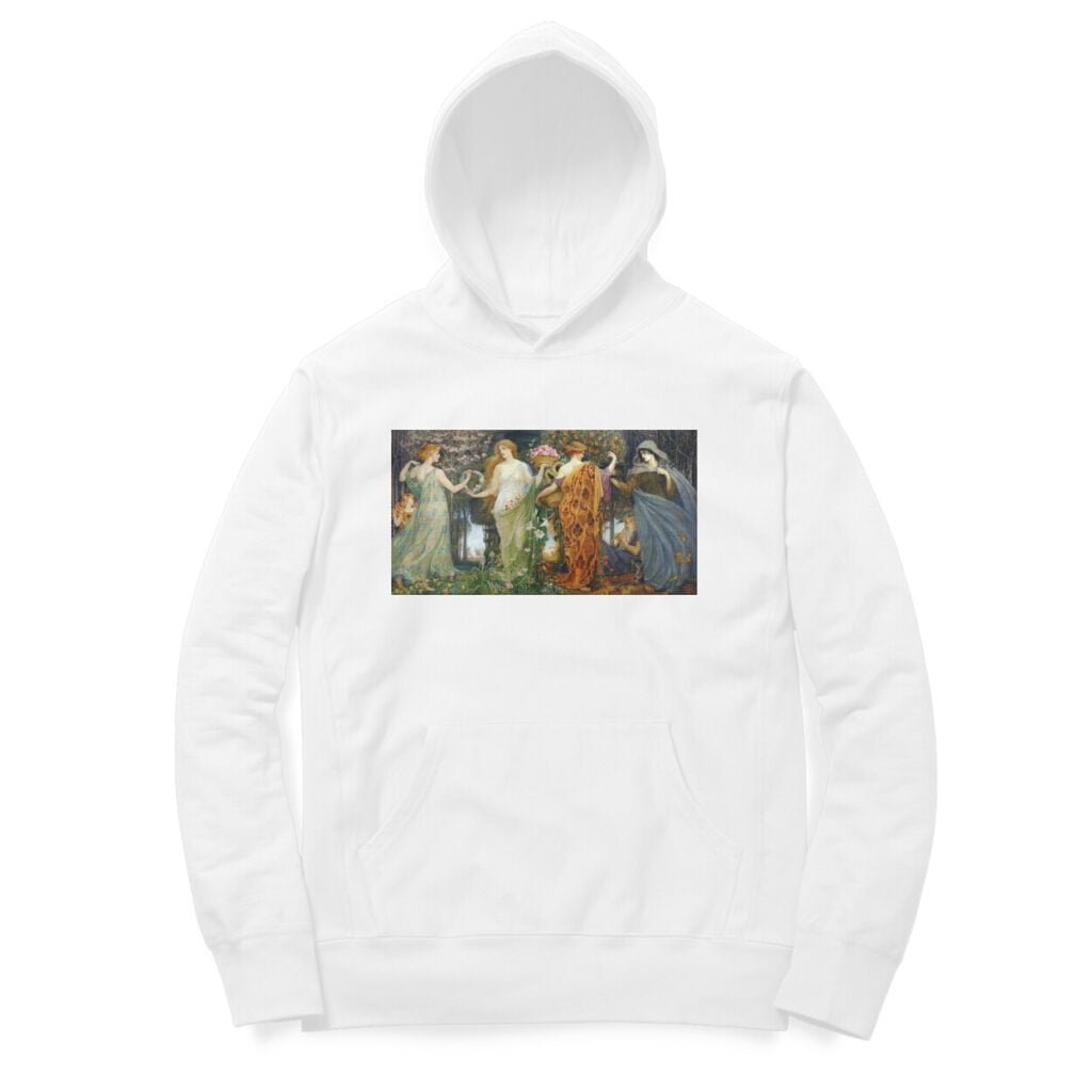 4 Seasons Art Unisex Hoodie - Image 3