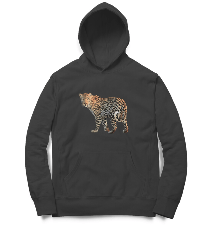 leopard unisex art hoodie