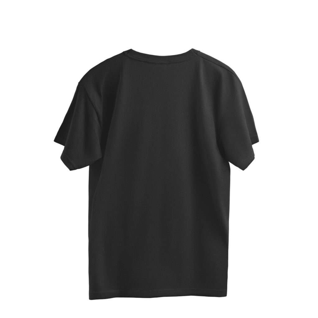 Art Black Oversized Tshirt (Unisex) - Image 2