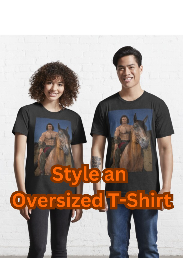 over sized t-shirt art t-shirt