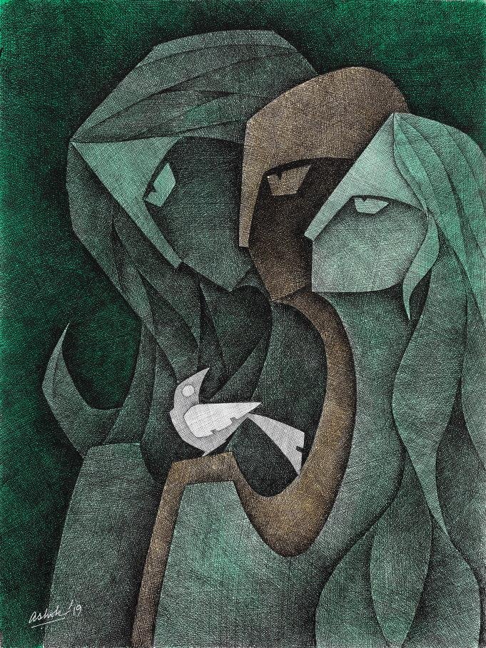 Ashok bhowmick art