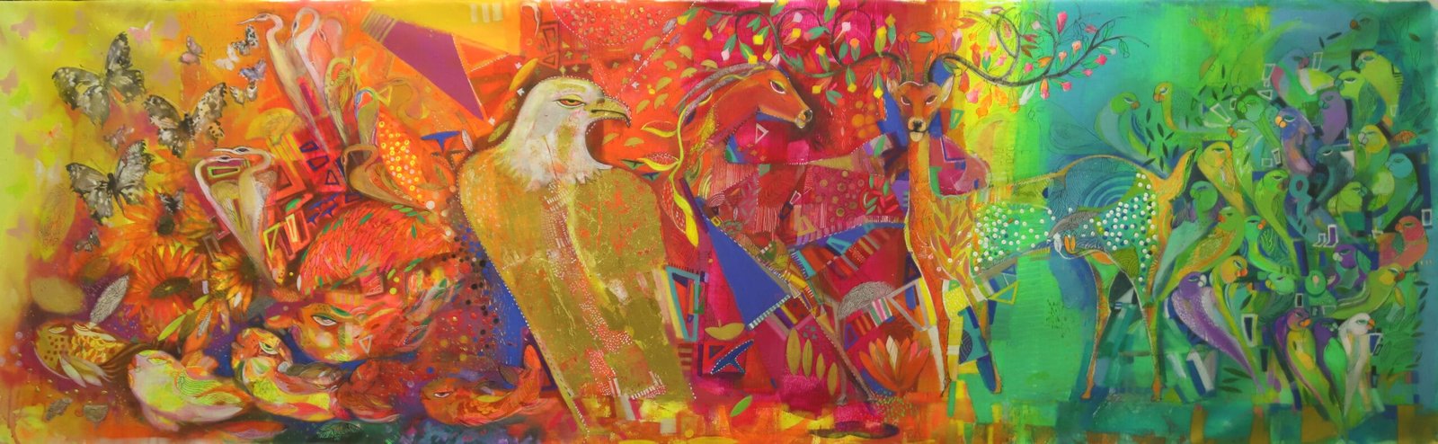 angel iii painting by madan lal for the connoisseur by sabyasaschi moulik