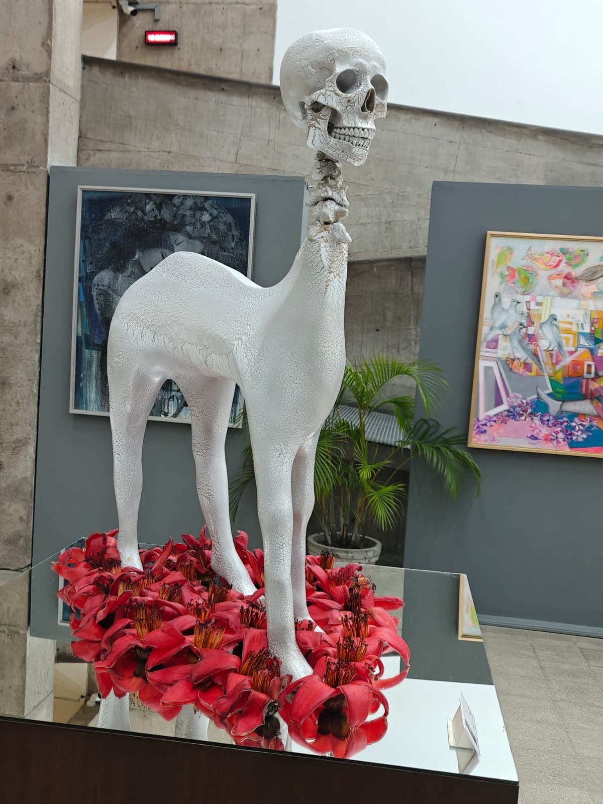 deer sculpture madan lal for the connoisseur by sabaysachi moulik
