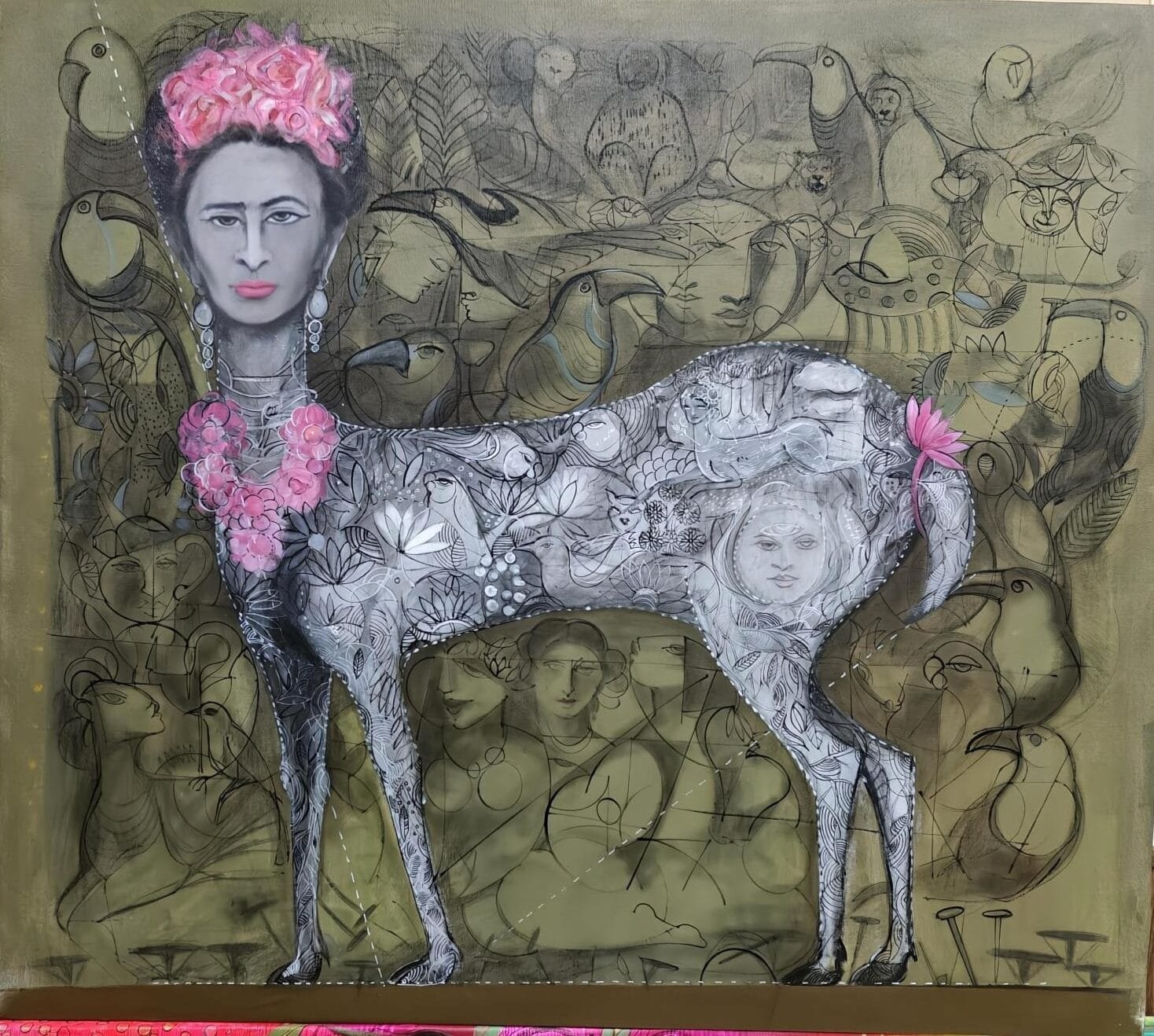 art by madan lal for the connoisseur founded by sabaysachi moulik